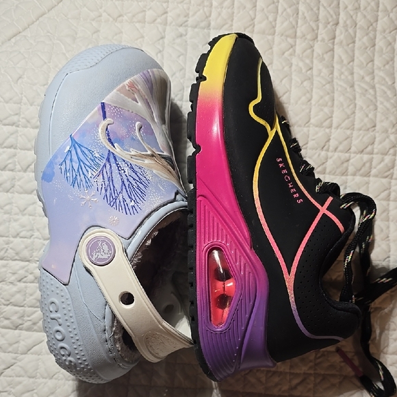 Skechers Other - Set Of 2:Skechers & Crocs Girls Shoes